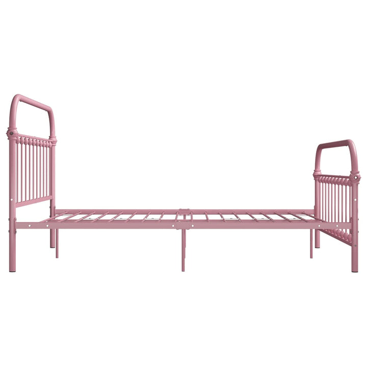 Bedframe metaal roze 160x200 cm - Griffin Retail