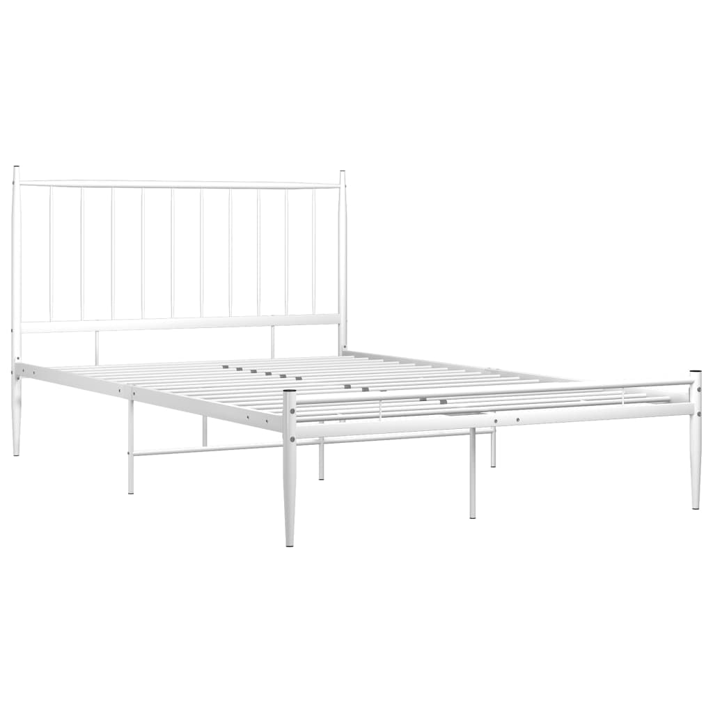 Bedframe metaal wit 120x200 cm - Griffin Retail