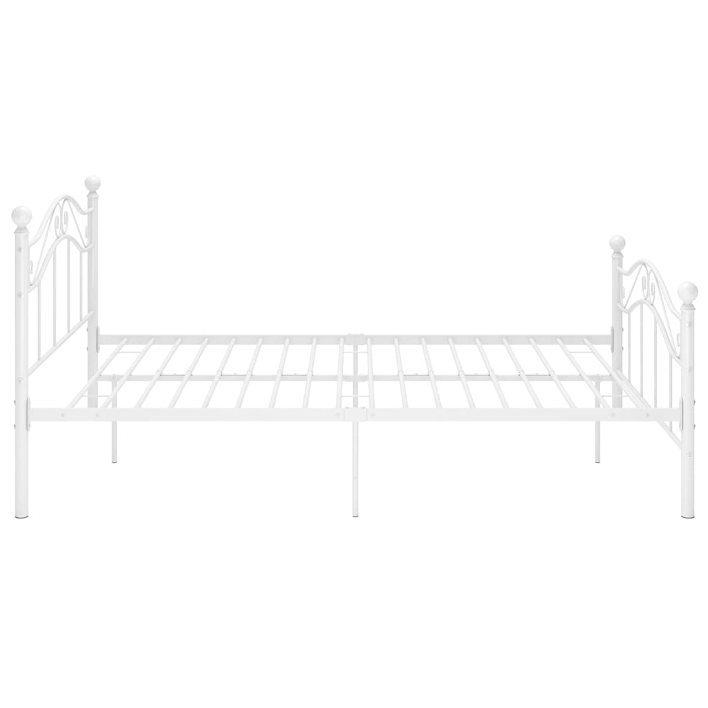 Bedframe metaal wit 120x200 cm - Griffin Retail