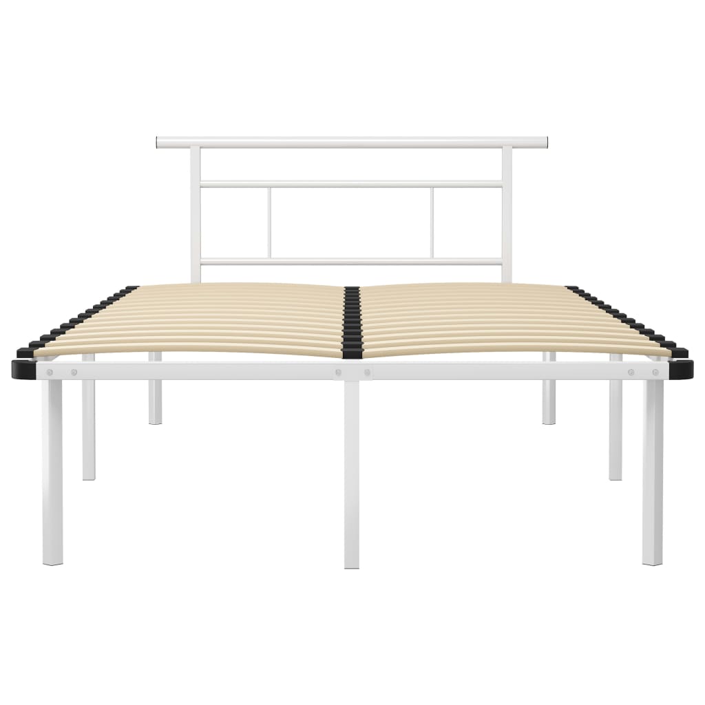 Bedframe metaal wit 120x200 cm - Griffin Retail