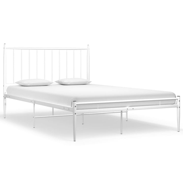 Bedframe metaal wit 120x200 cm - Griffin Retail