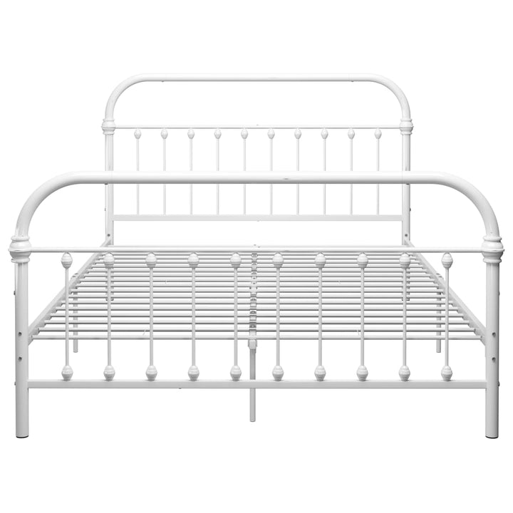 Bedframe metaal wit 120x200 cm - Griffin Retail