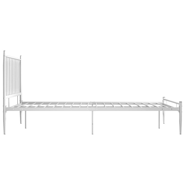 Bedframe metaal wit 120x200 cm - Griffin Retail