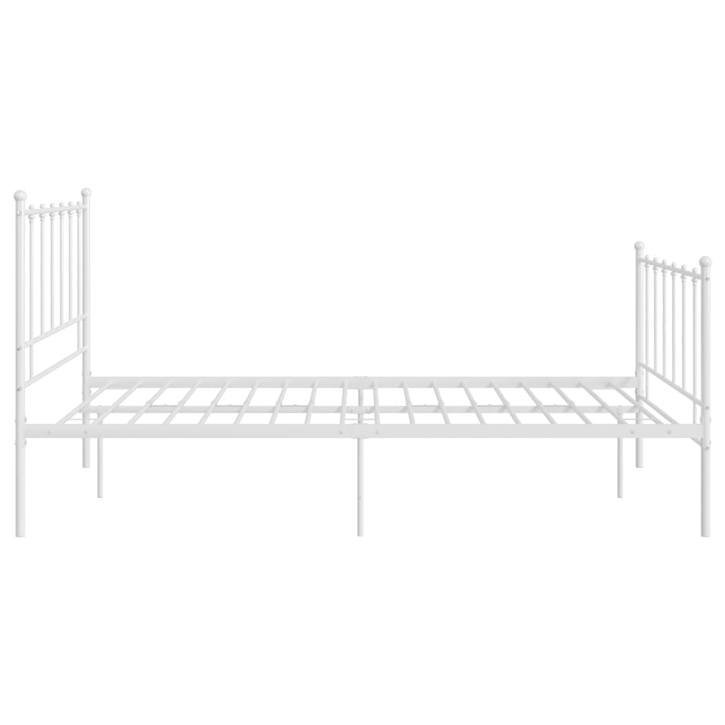 Bedframe metaal wit 120x200 cm - Griffin Retail