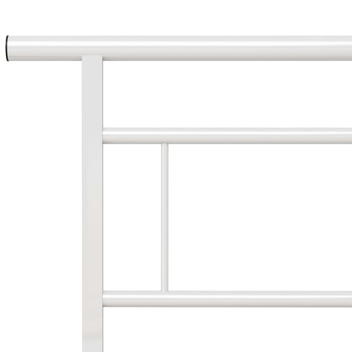 Bedframe metaal wit 140x200 cm - Griffin Retail