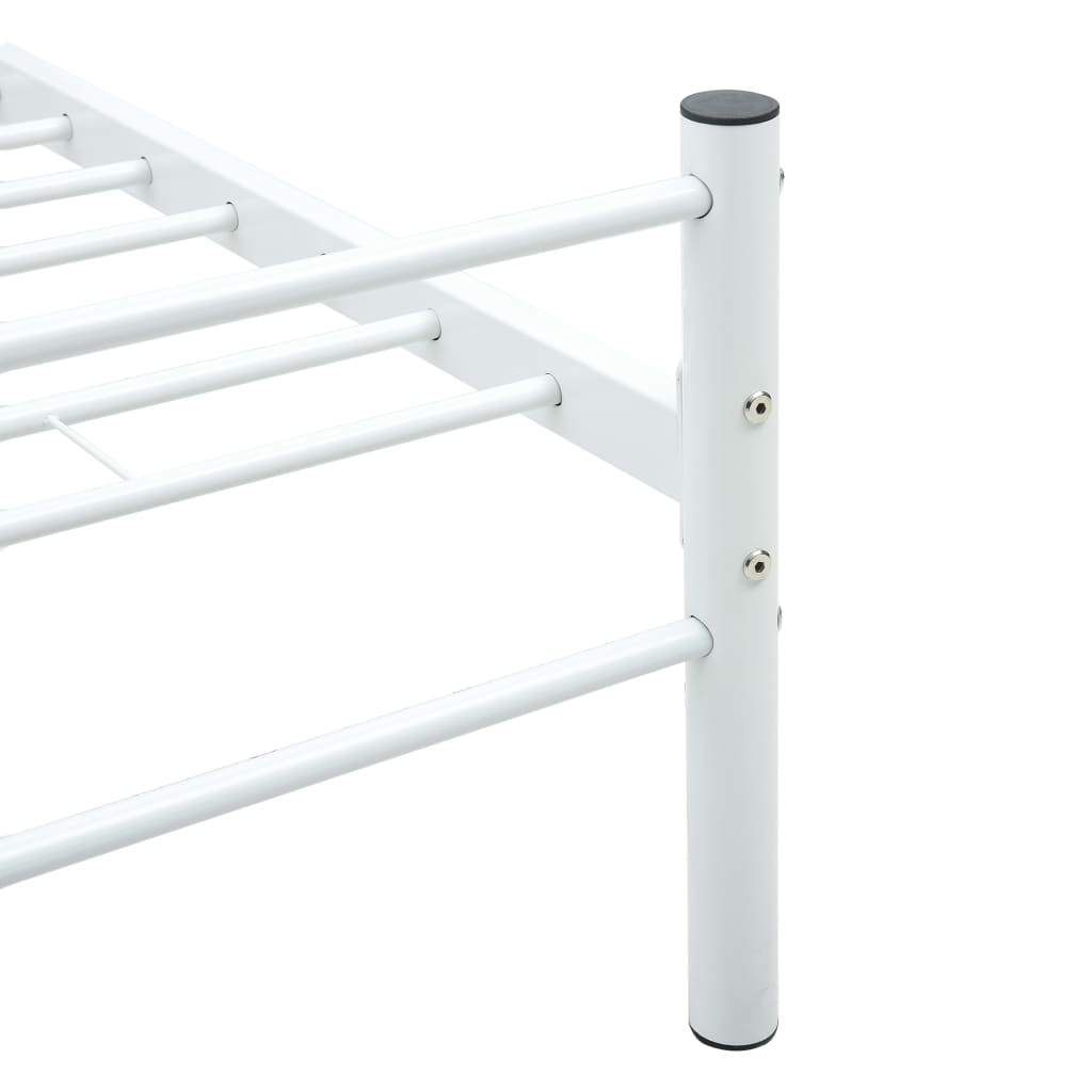 Bedframe metaal wit 160x200 cm - Griffin Retail