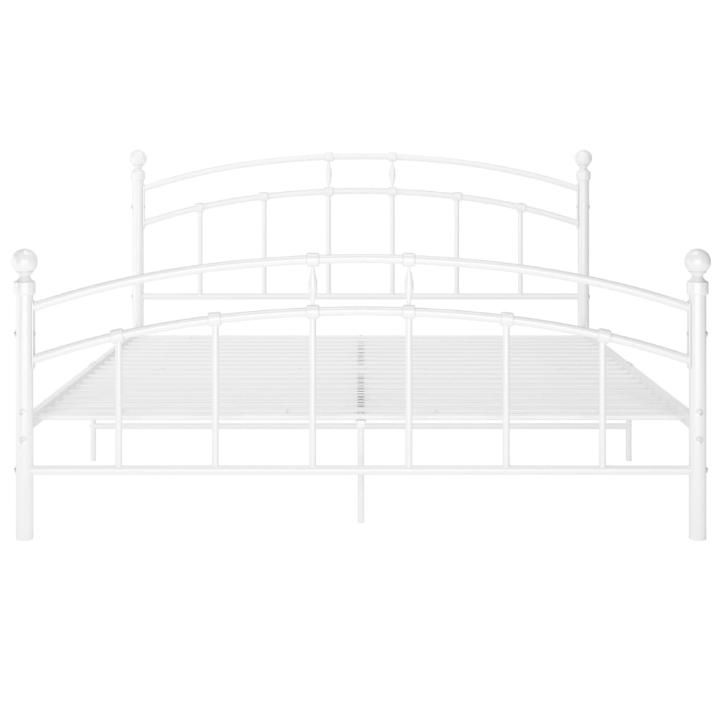 Bedframe metaal wit 180x200 cm - Griffin Retail