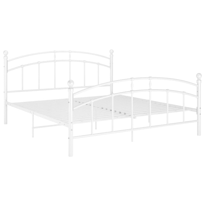 Bedframe metaal wit 180x200 cm - Griffin Retail