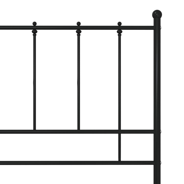 Bedframe metaal zwart 100x200 cm - Griffin Retail