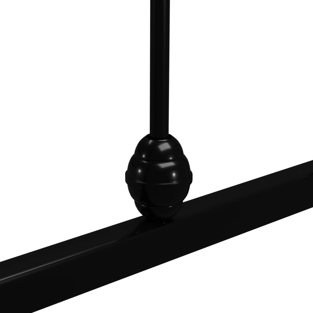 Bedframe metaal zwart 100x200 cm - Griffin Retail
