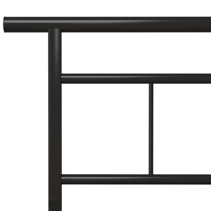 Bedframe metaal zwart 120x200 cm - Griffin Retail