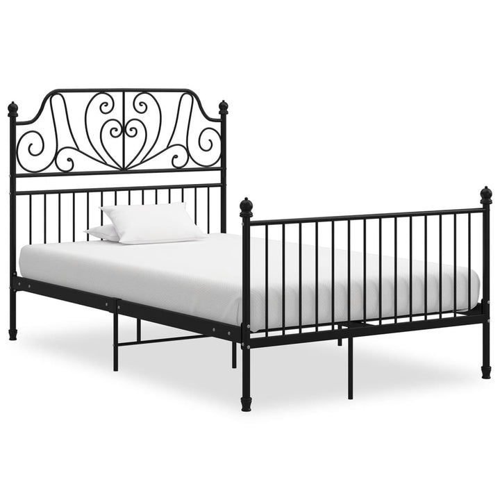 Bedframe metaal zwart 120x200 cm - Griffin Retail