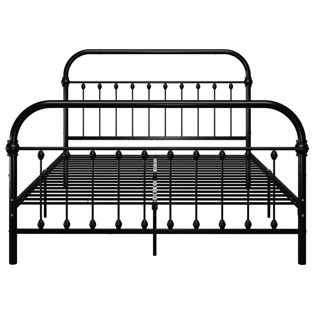 Bedframe metaal zwart 120x200 cm - Griffin Retail