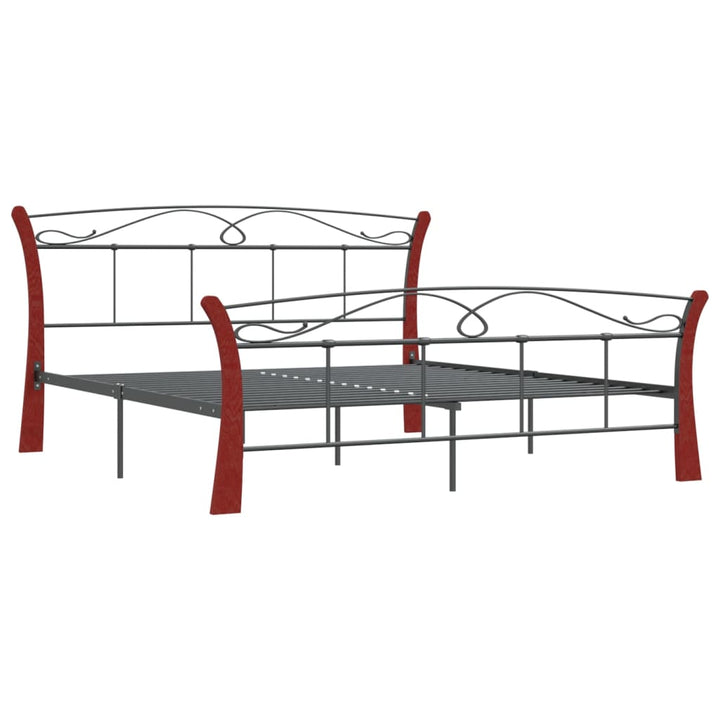 Bedframe metaal zwart 140x200 cm - Griffin Retail