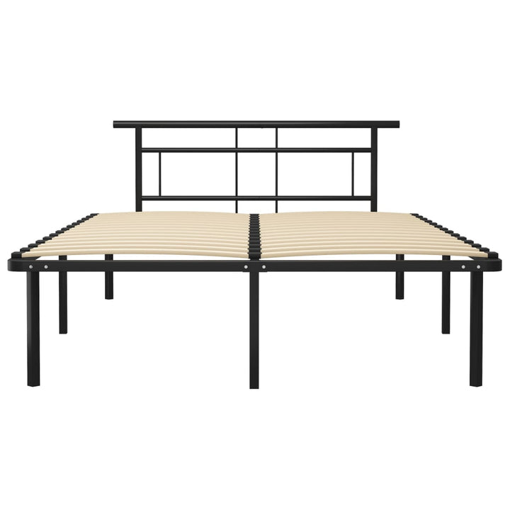 Bedframe metaal zwart 160x200 cm - Griffin Retail