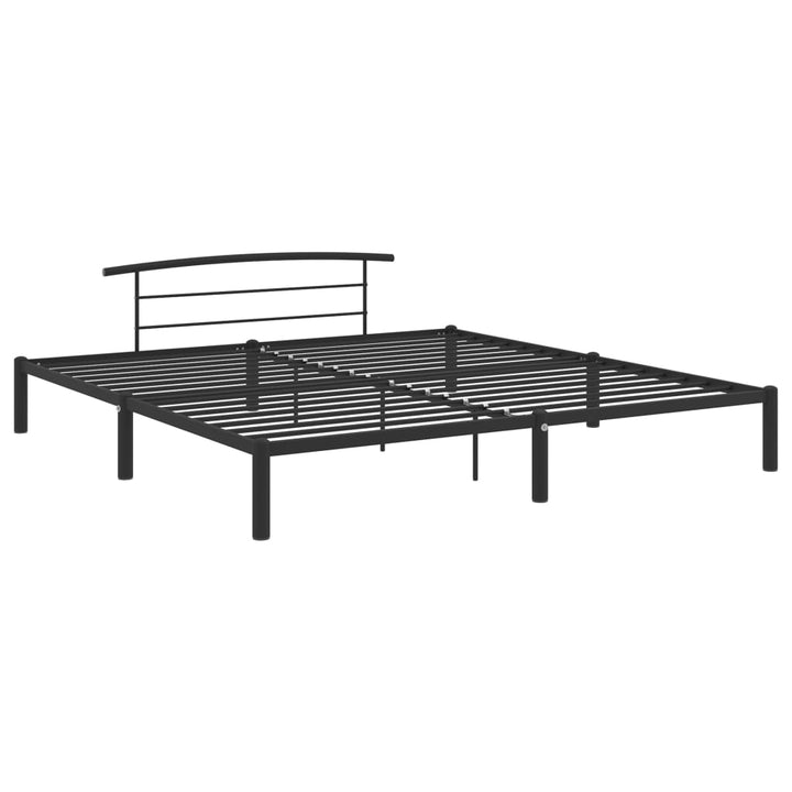 Bedframe metaal zwart 180x200 cm - Griffin Retail