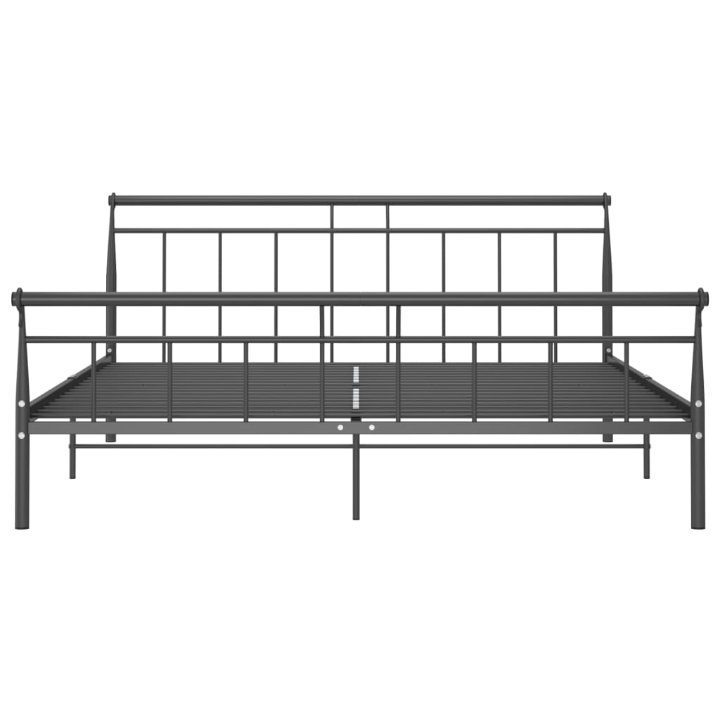 Bedframe metaal zwart 200x200 cm - Griffin Retail