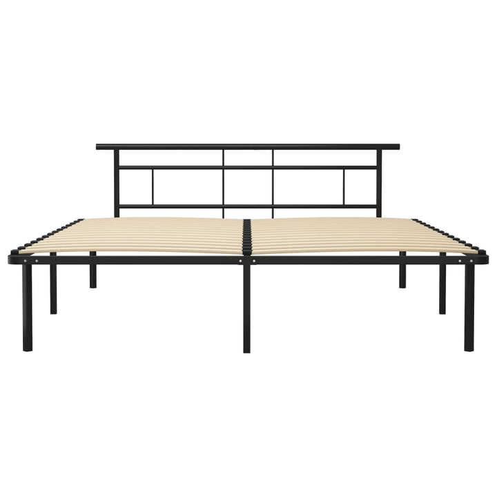 Bedframe metaal zwart 200x200 cm - Griffin Retail