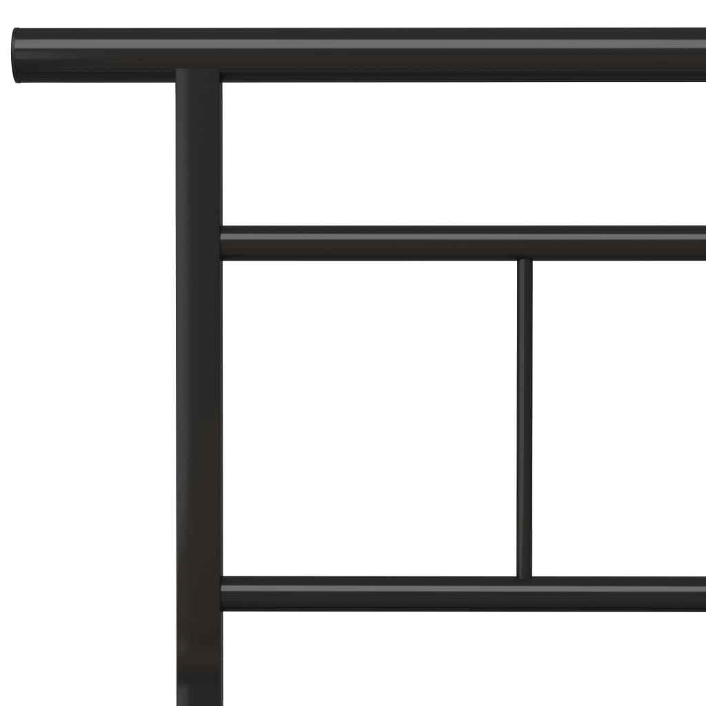 Bedframe metaal zwart 200x200 cm - Griffin Retail