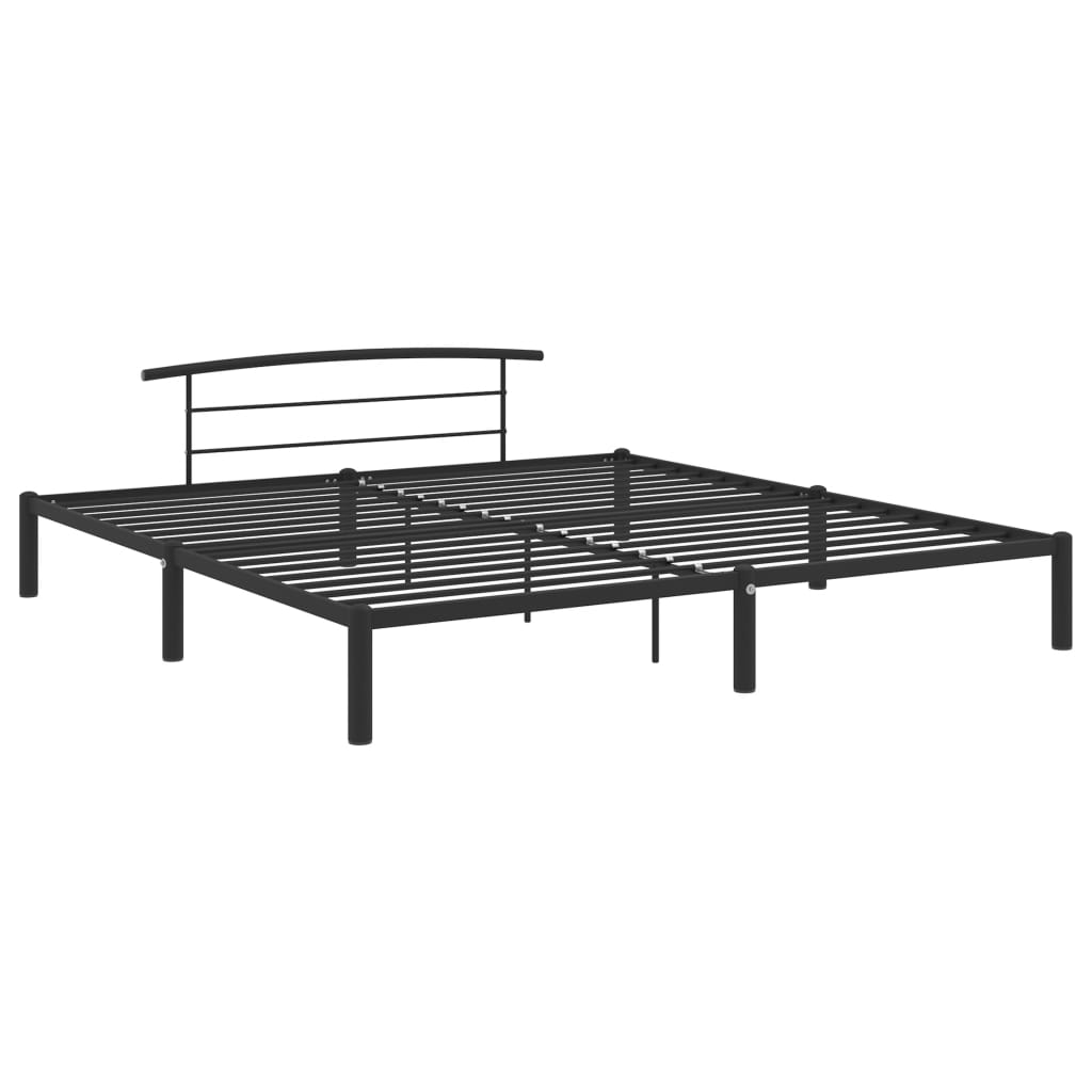 Bedframe metaal zwart 200x200 cm - Griffin Retail