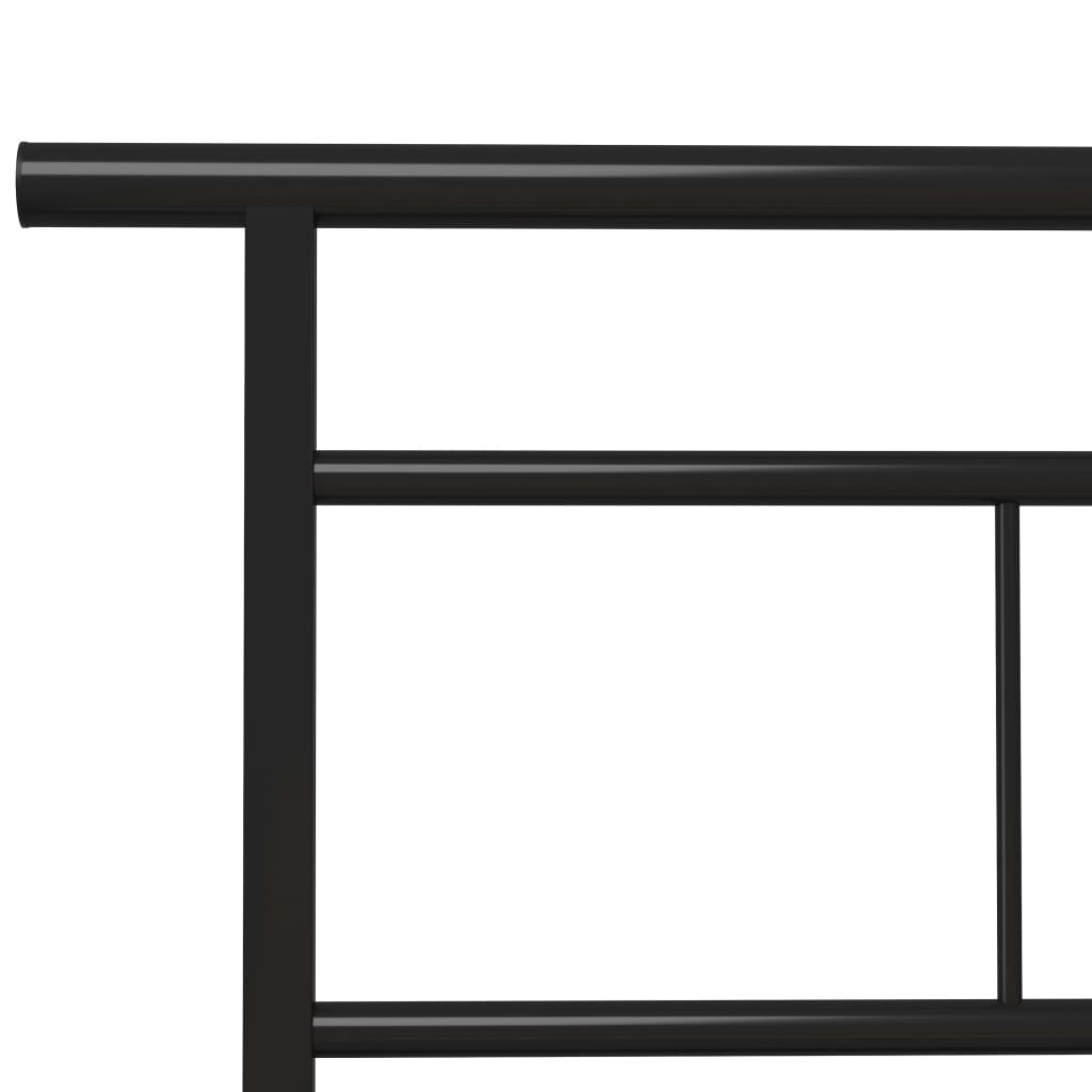 Bedframe metaal zwart 90x200 cm - Griffin Retail