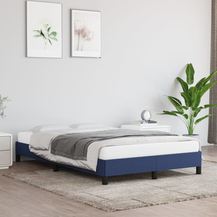 Bedframe stof blauw 120x200 cm - Griffin Retail