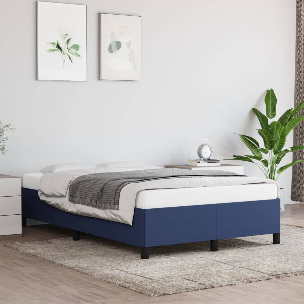 Bedframe stof blauw 120x200 cm - Griffin Retail