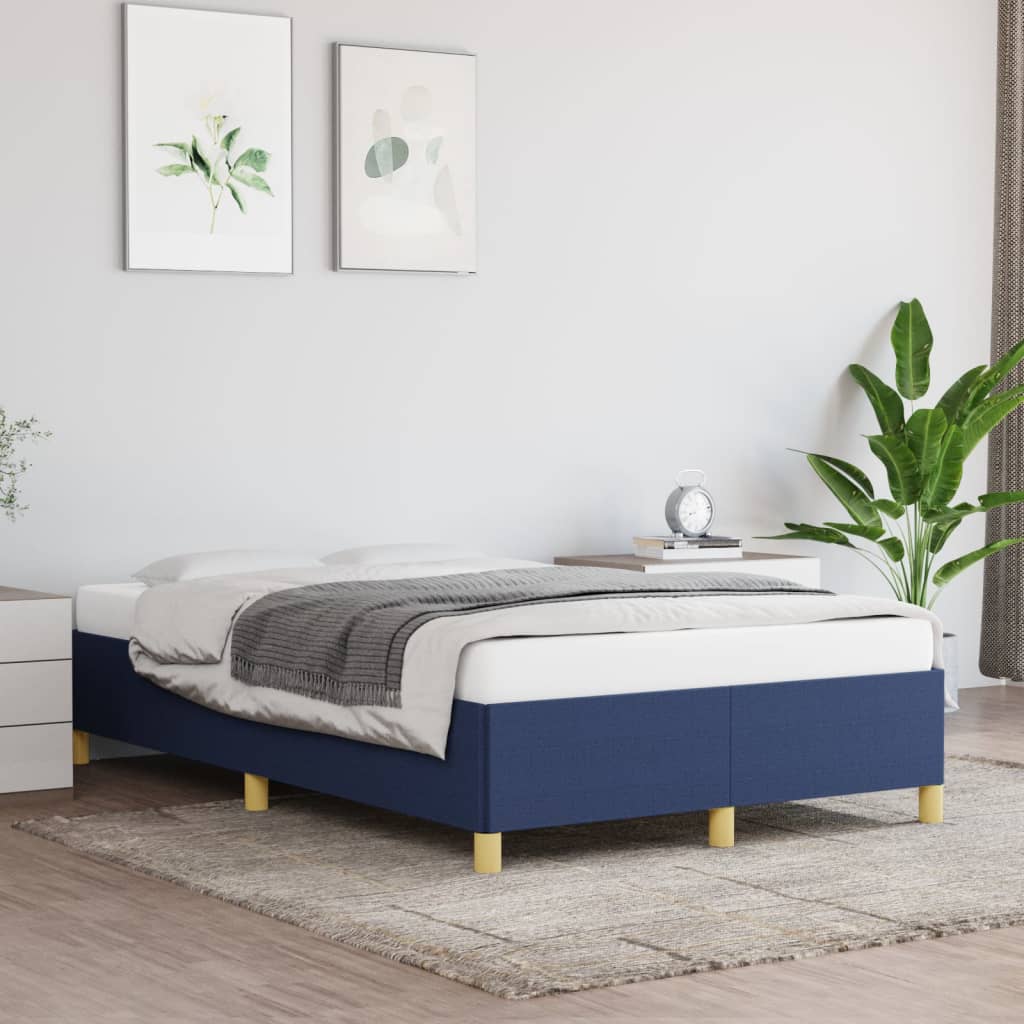 Bedframe stof blauw 120x200 cm - Griffin Retail