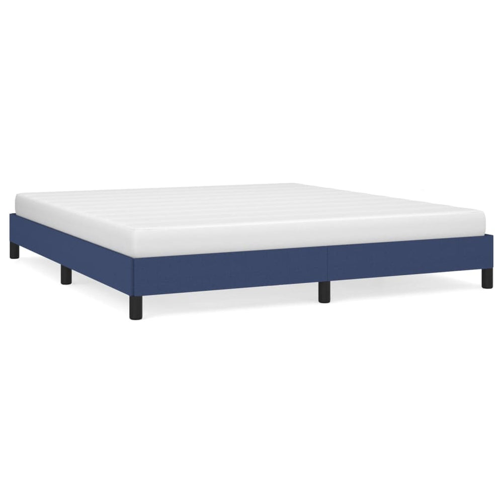 Bedframe stof blauw 160x200 cm - Griffin Retail