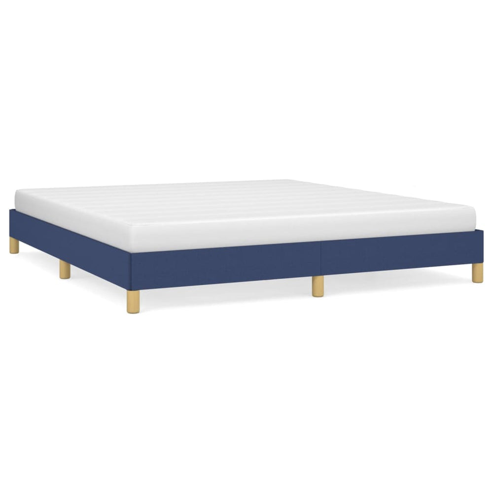 Bedframe stof blauw 180x200 cm - Griffin Retail