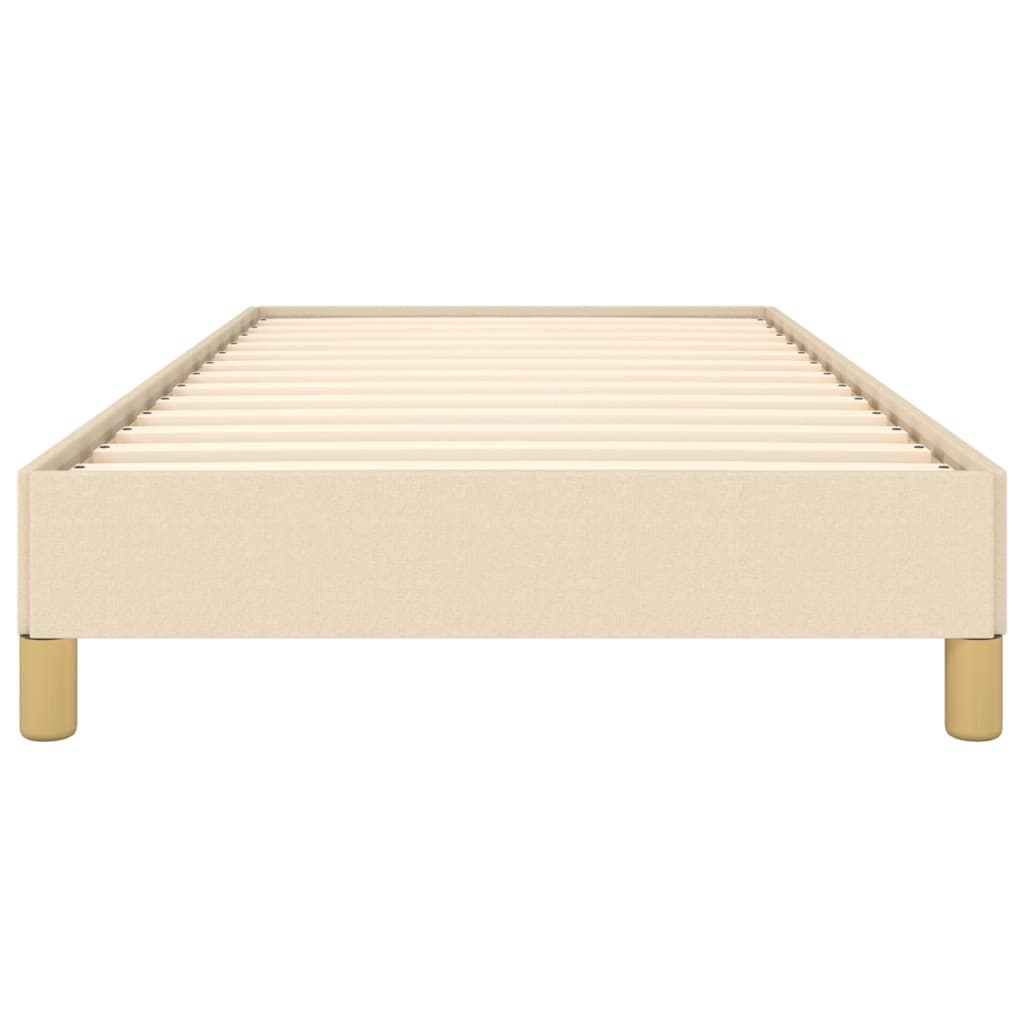 Bedframe stof crème 80x200 cm - Griffin Retail