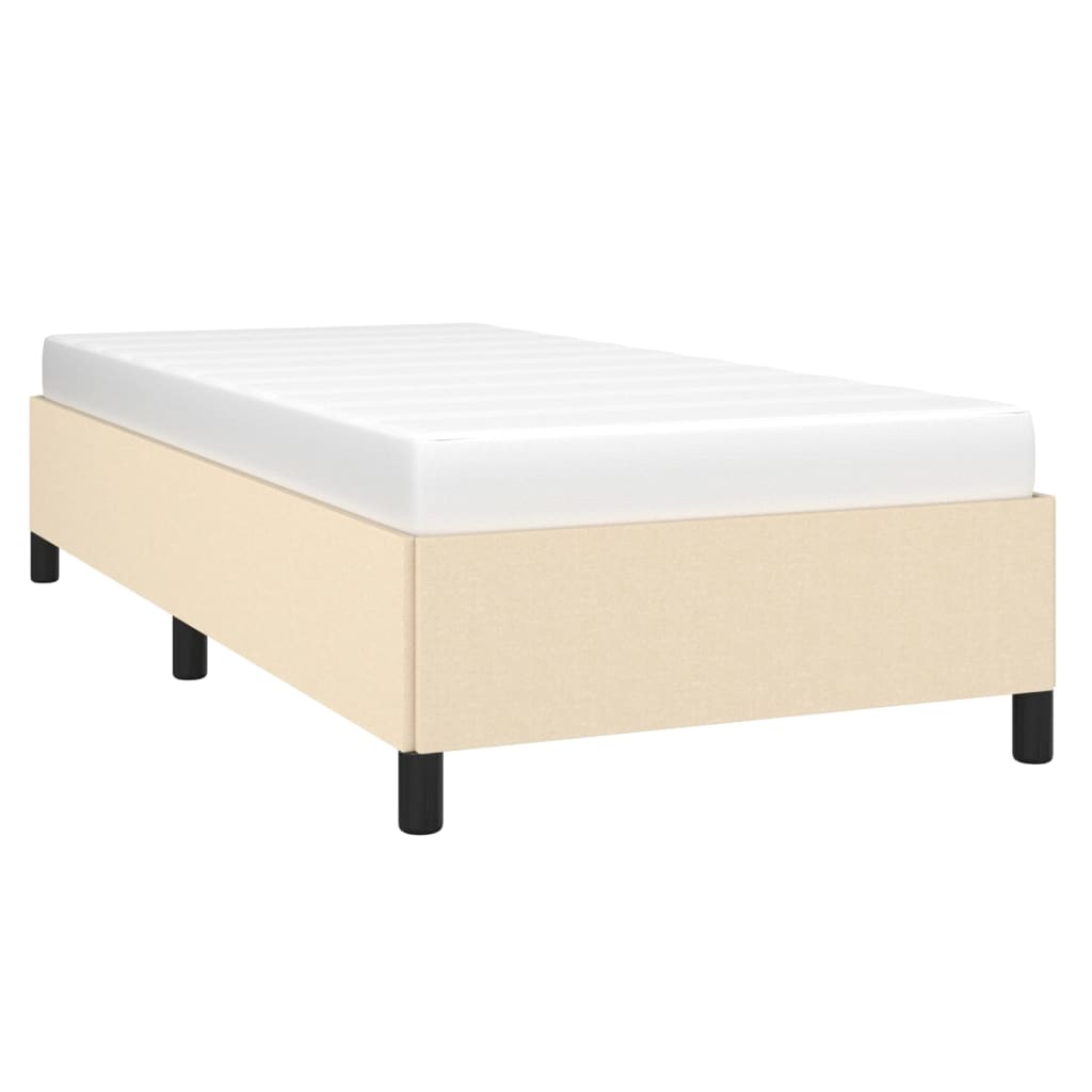 Bedframe stof crème 80x200 cm - Griffin Retail