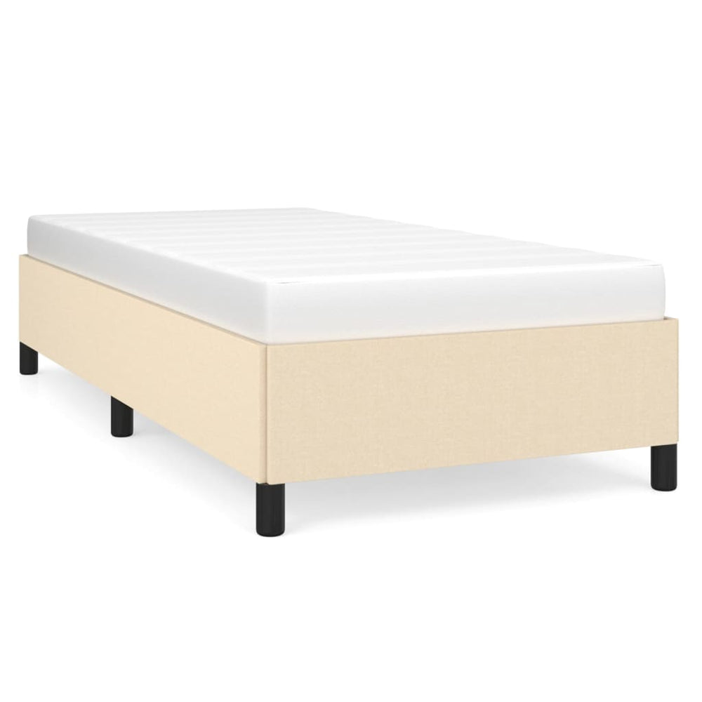 Bedframe stof crème 80x200 cm - Griffin Retail