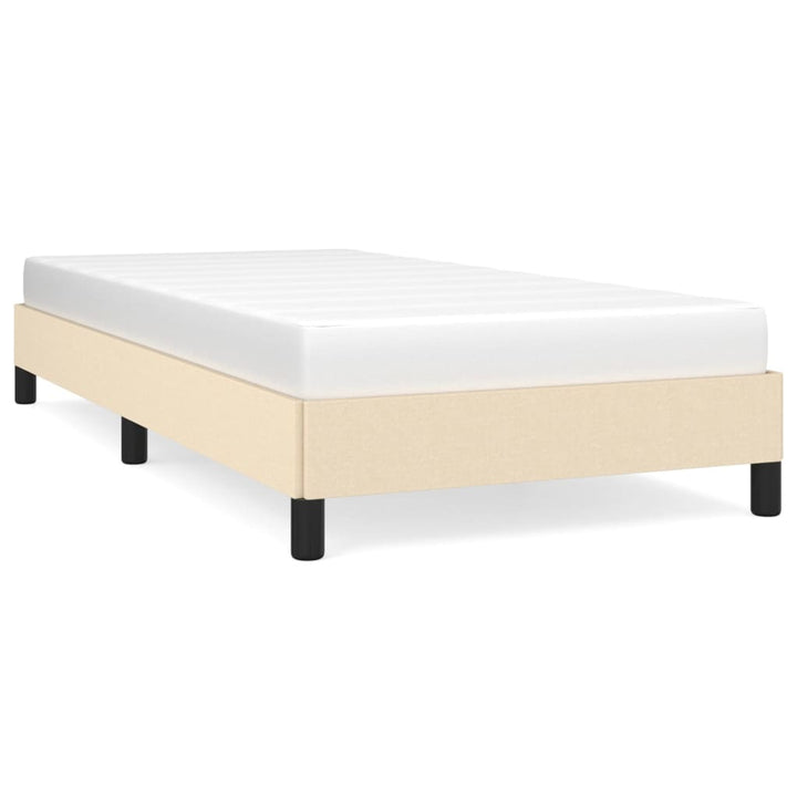 Bedframe stof crème 80x200 cm - Griffin Retail