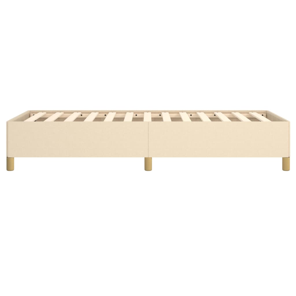 Bedframe stof crèmekleurig 100x200 cm - Griffin Retail