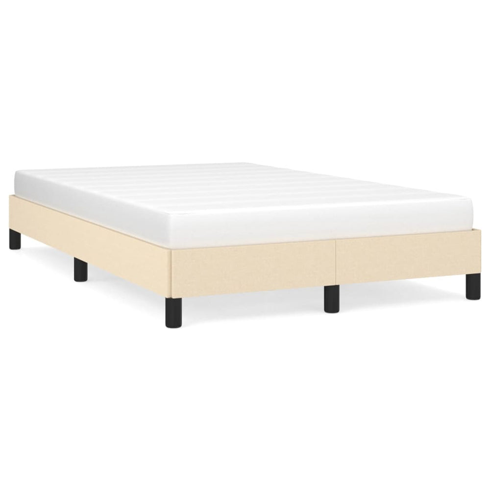 Bedframe stof crèmekleurig 120x200 cm - Griffin Retail