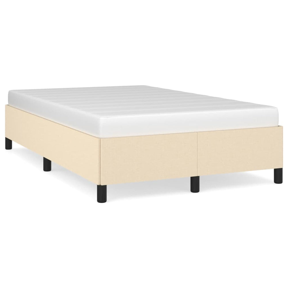 Bedframe stof crèmekleurig 120x200 cm - Griffin Retail