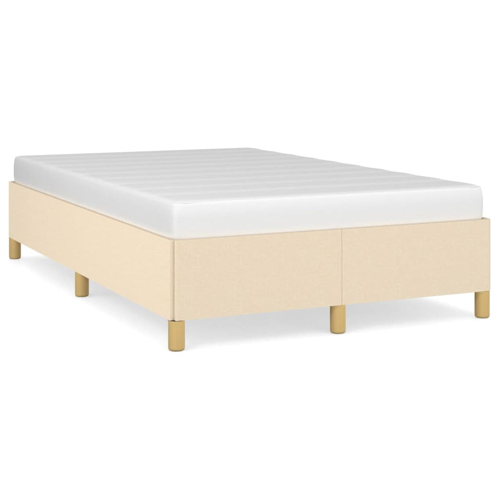 Bedframe stof crèmekleurig 120x200 cm - Griffin Retail