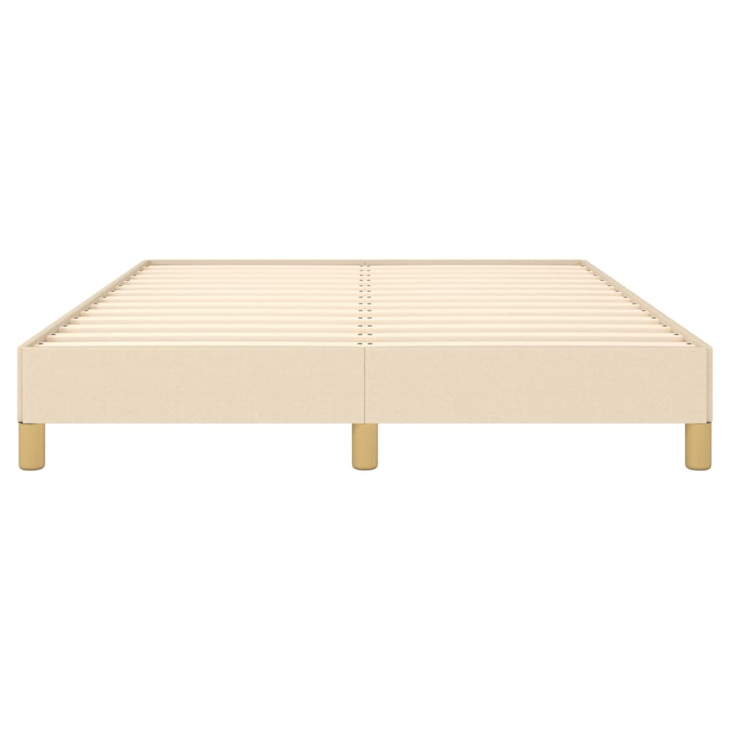 Bedframe stof crèmekleurig 140x190 cm - Griffin Retail