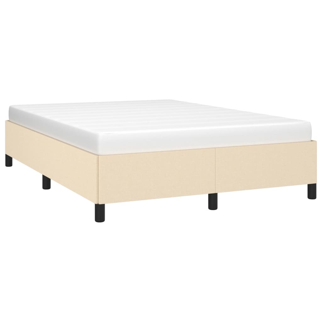 Bedframe stof crèmekleurig 140x190 cm - Griffin Retail