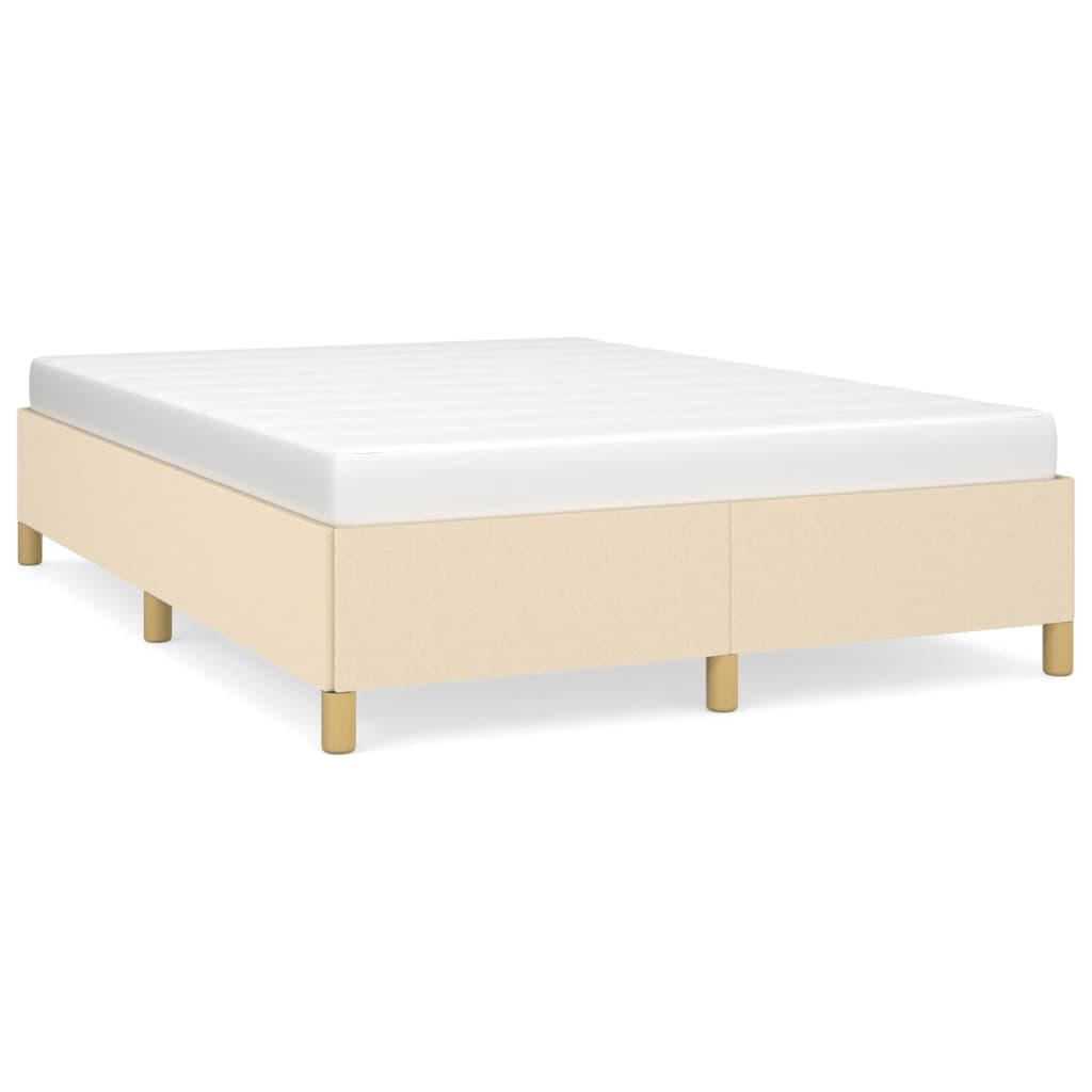 Bedframe stof crèmekleurig 140x190 cm - Griffin Retail