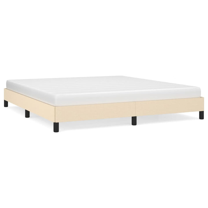 Bedframe stof crèmekleurig 160x200 cm - Griffin Retail