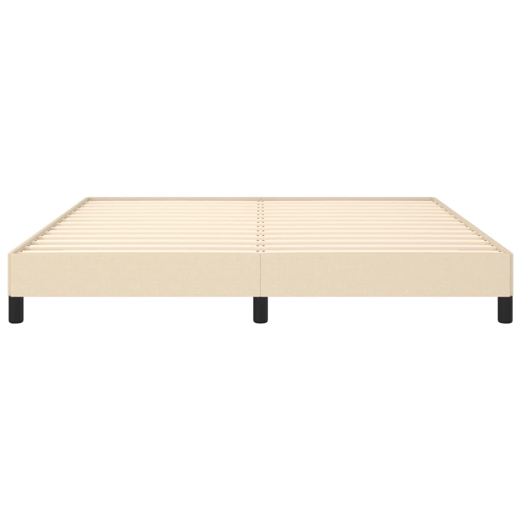 Bedframe stof crèmekleurig 160x200 cm - Griffin Retail