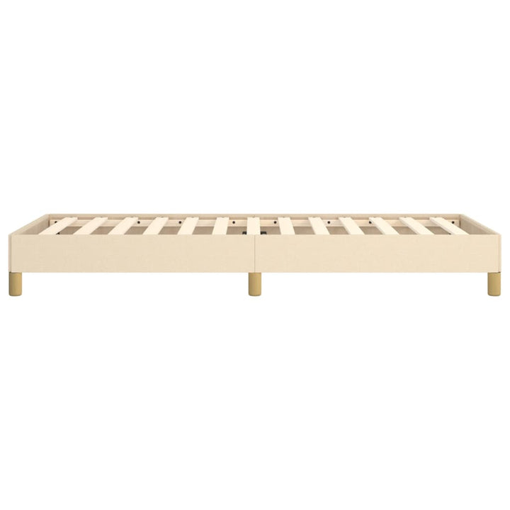 Bedframe stof crèmekleurig 90x190 cm - Griffin Retail