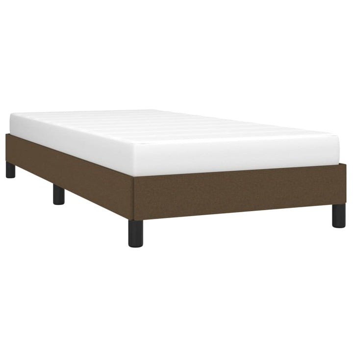 Bedframe stof donkerbruin 100x200 cm - Griffin Retail