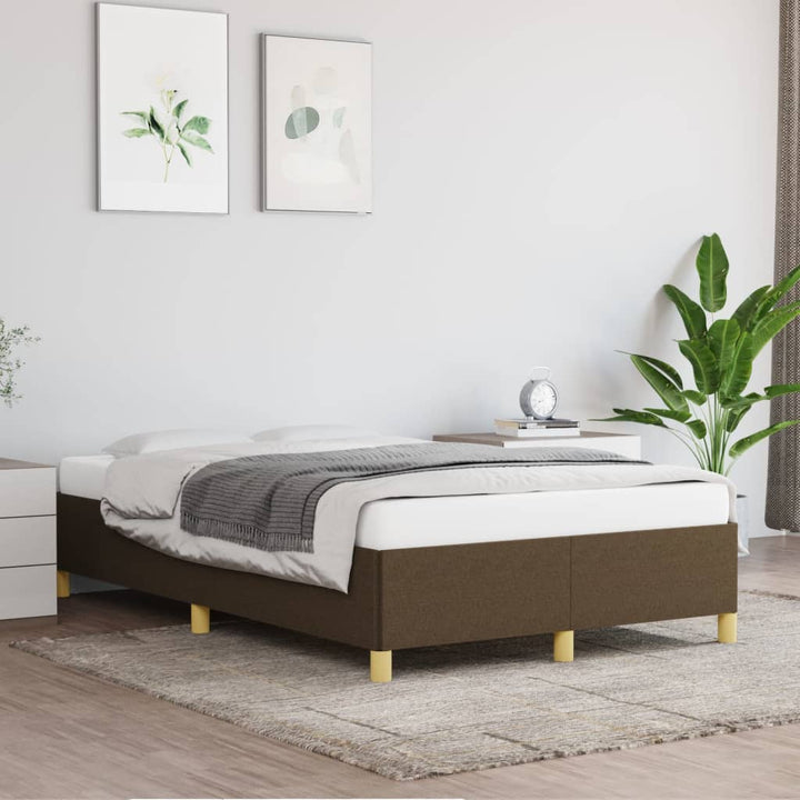 Bedframe stof donkerbruin 120x200 cm - Griffin Retail