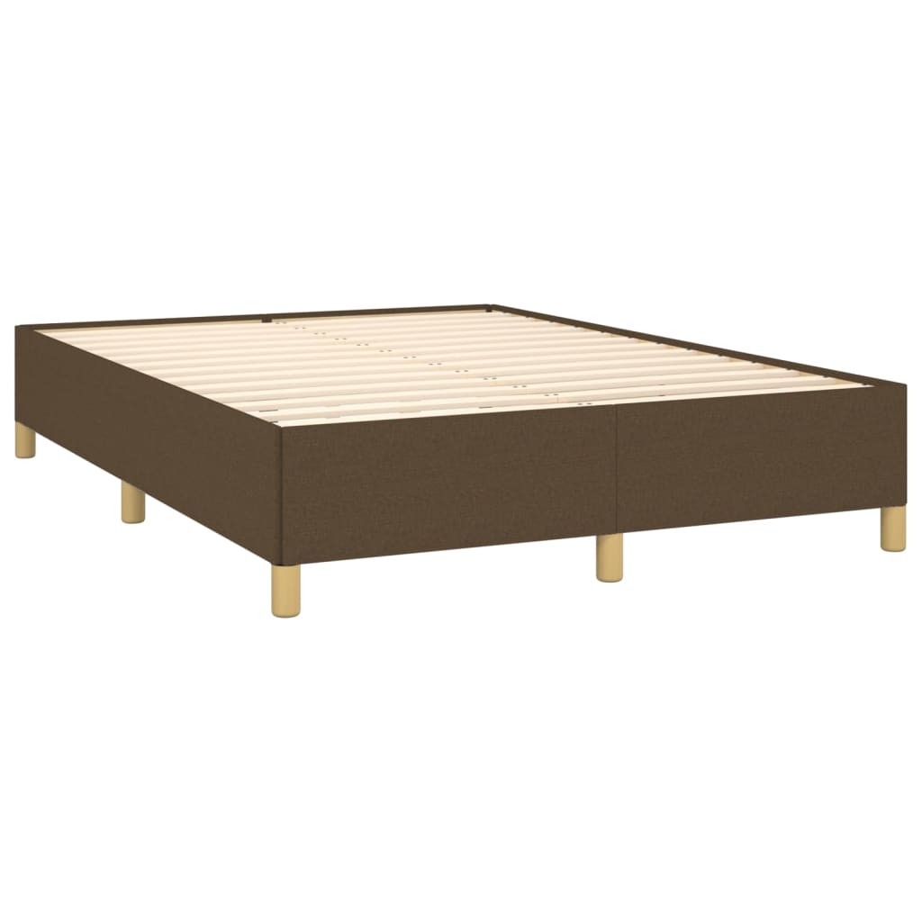 Bedframe stof donkerbruin 140x190 cm - Griffin Retail