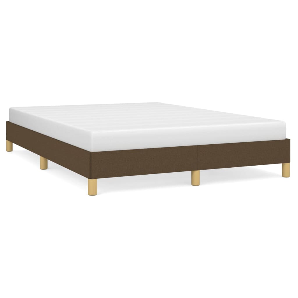 Bedframe stof donkerbruin 140x190 cm - Griffin Retail