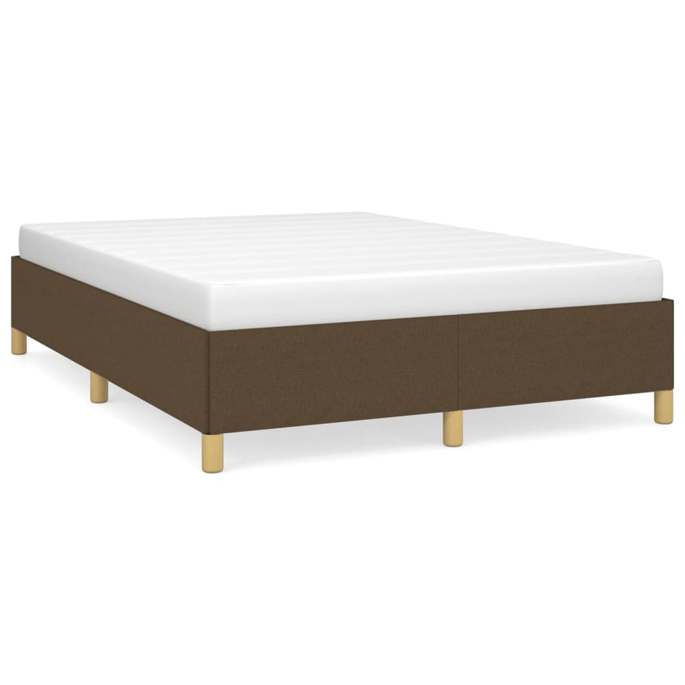 Bedframe stof donkerbruin 140x190 cm - Griffin Retail