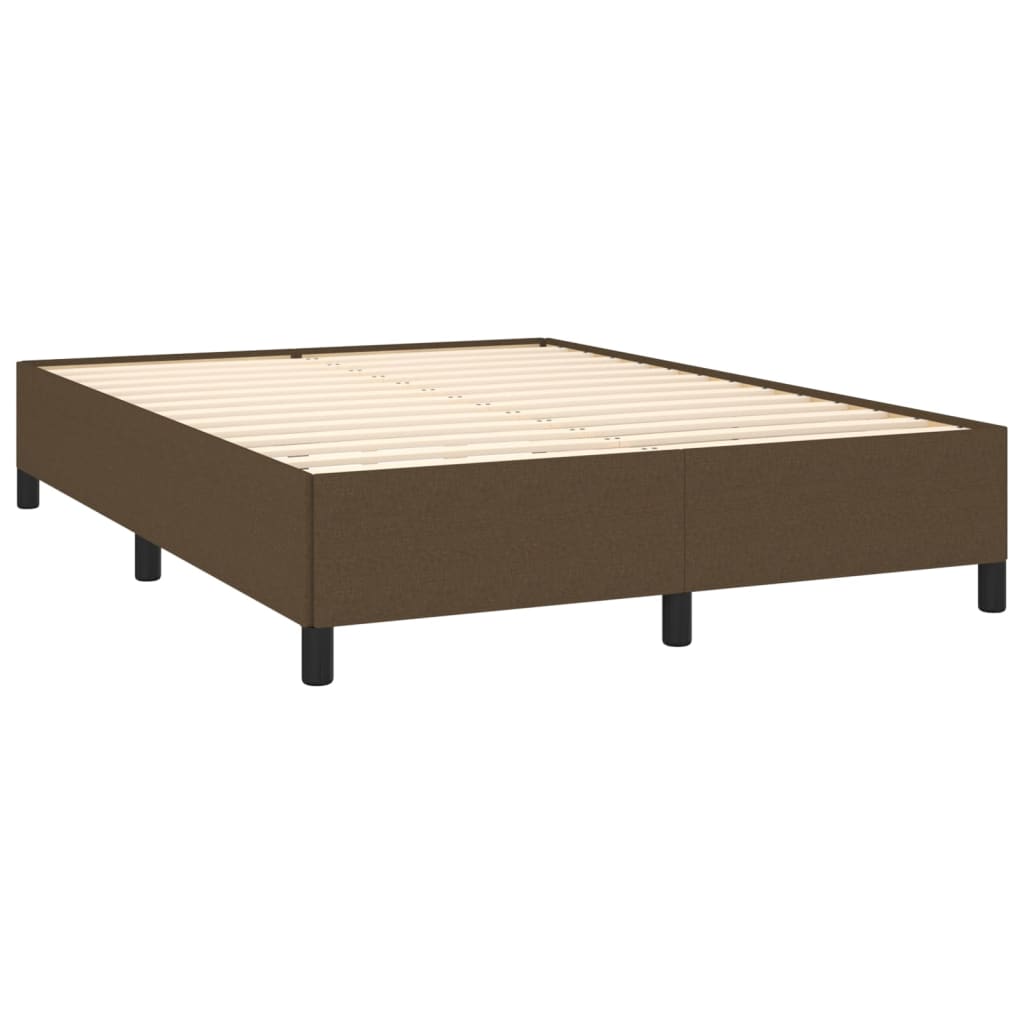 Bedframe stof donkerbruin 140x190 cm - Griffin Retail